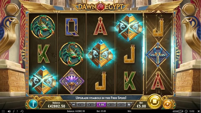 dawn of egypt play'n go