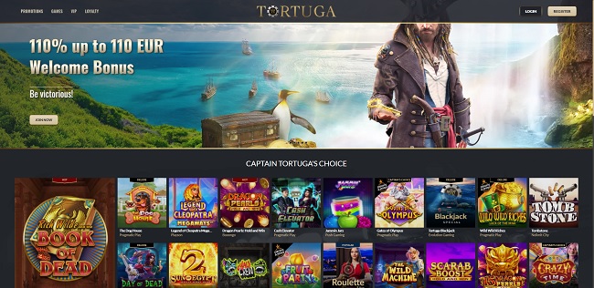 tortuga casino homepage