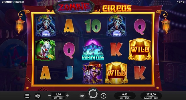 zombie circus relax gaming