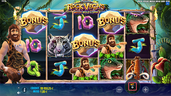 Bonus Rock Vegas Pragmatic Play
