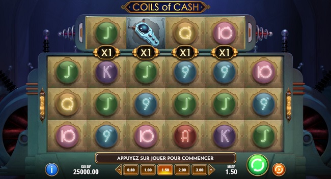 coils of cash play'n go