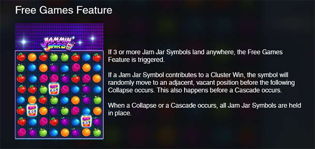 free games feature Jammin' Jars