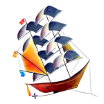 Symbole premium navire Floating Dragon du studio PRagmatic Play