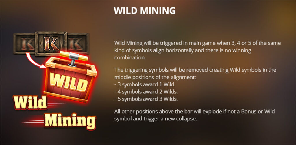Wild Mining Fire in the Hole
