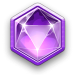 Gamme violette Gronk's Gems du studio Hacksaw Gaming