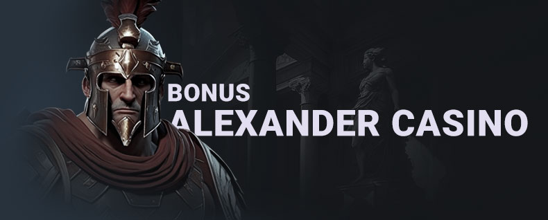 Bannière Bonus Alexander Casino