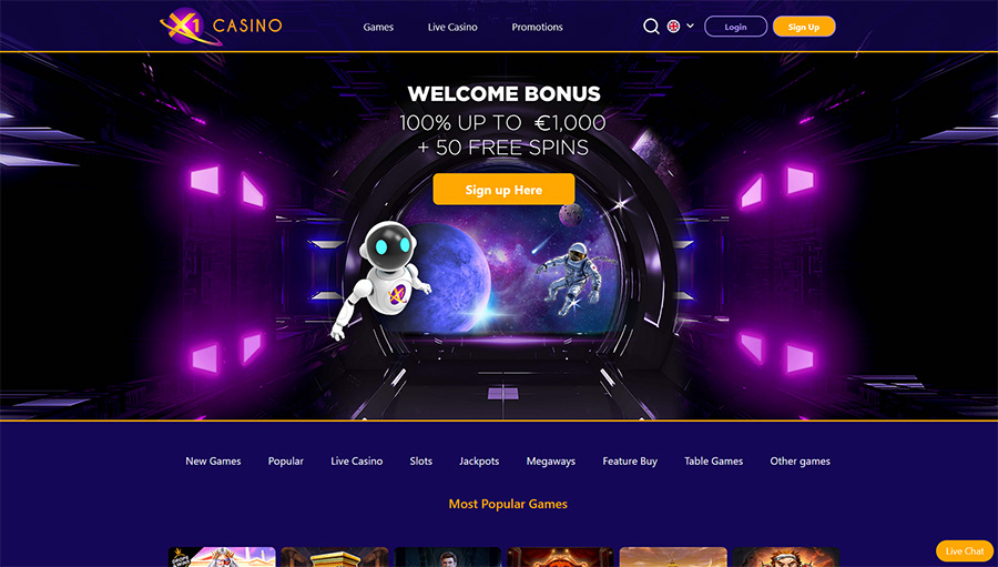 Home page x1 casino